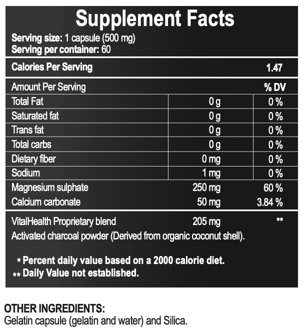 suplemento digestivo natural, magnesio para la digestión, carbón activado digestivo, suplemento para gases e hinchazón, calcio para el sistema digestivo, lisina para salud intestinal, limpieza digestiva natural
