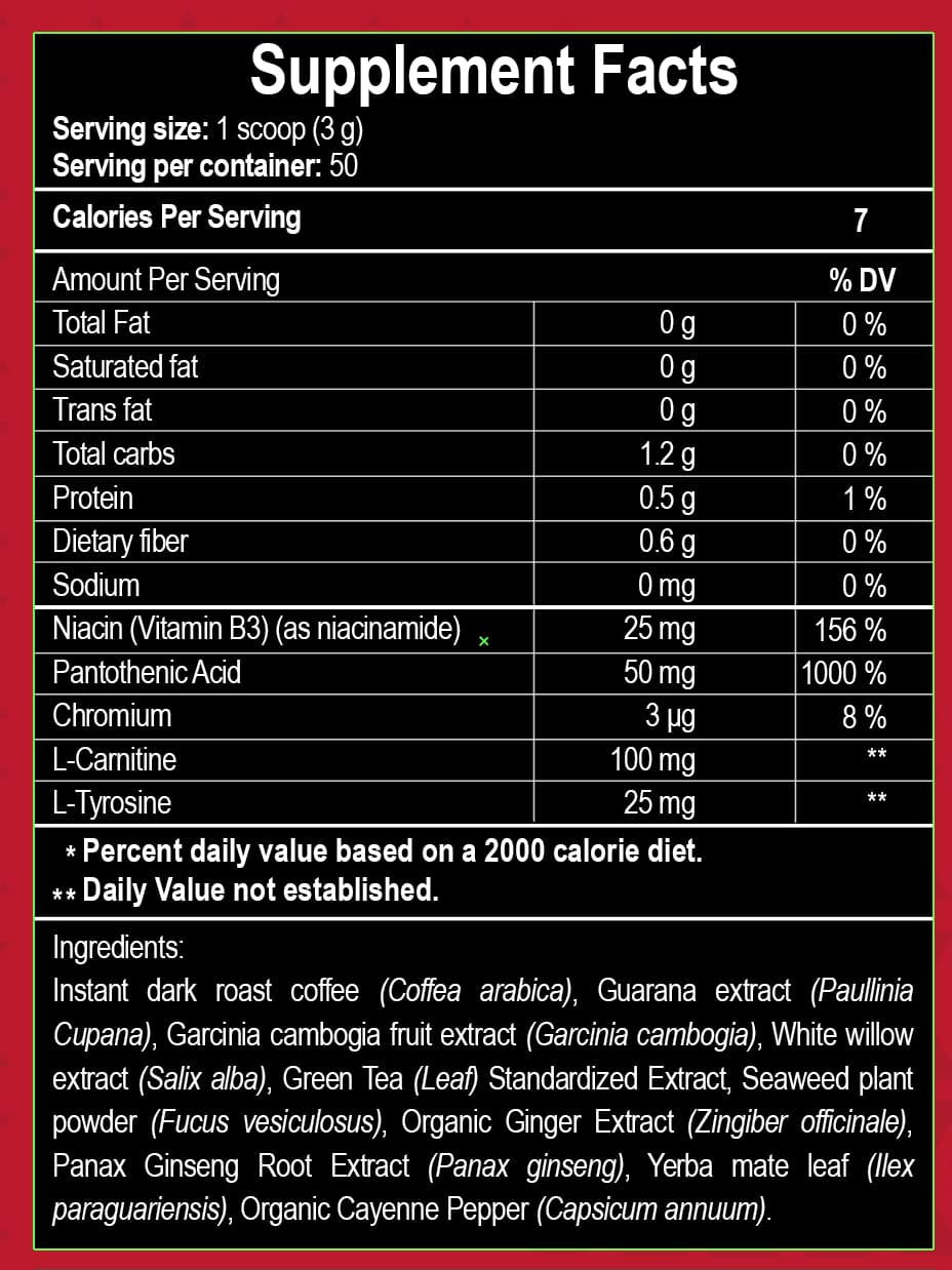 café termogénico premium, café natural para energía, café para metabolismo, café para pérdida de peso, café saludable con superalimentos, café con extractos naturales, suplemento natural para energía y metabolismo