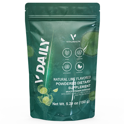 V-Daily multivitamínico natural one daily con extracto de limón, frutas y vegetales, energía y defensa diaria